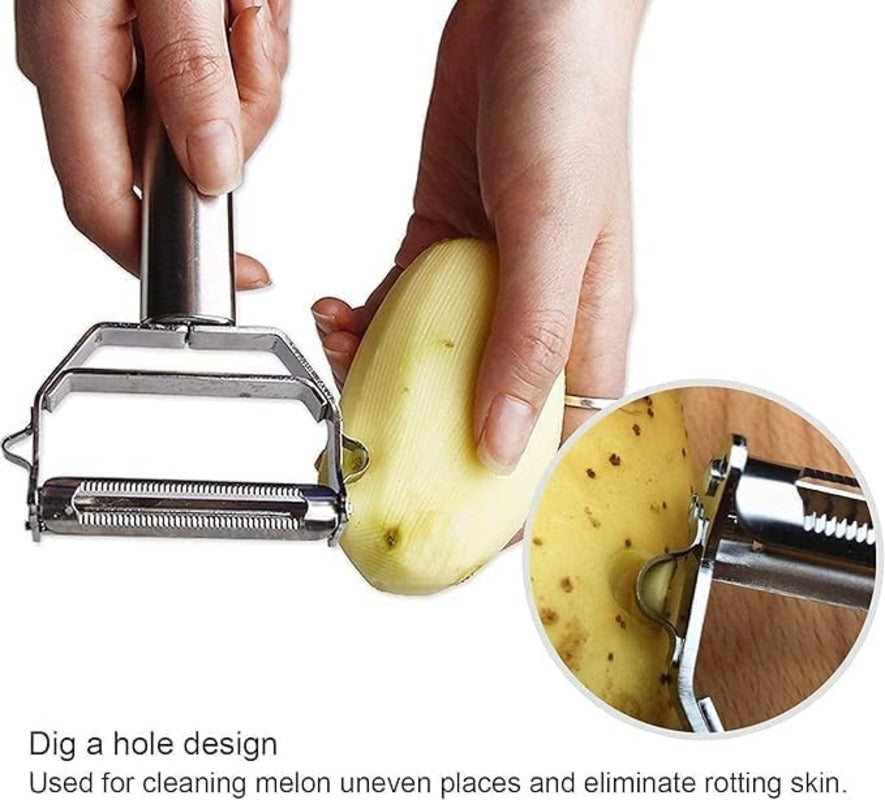 Premium Stainless Steel Multi-Functional Fruits & Vegetable Peeler ®