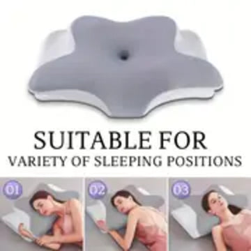 Butterfly-Shaped Orthopedic Memory Foam Pillow  (وسادة إسفنجية تقويمية على شكل فراشة) ®