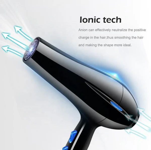 I Lite Professional Hair Dryer 4000W – High-Power Fast Drying with Hot & Cold Air | Salon-Quality Styling Tool