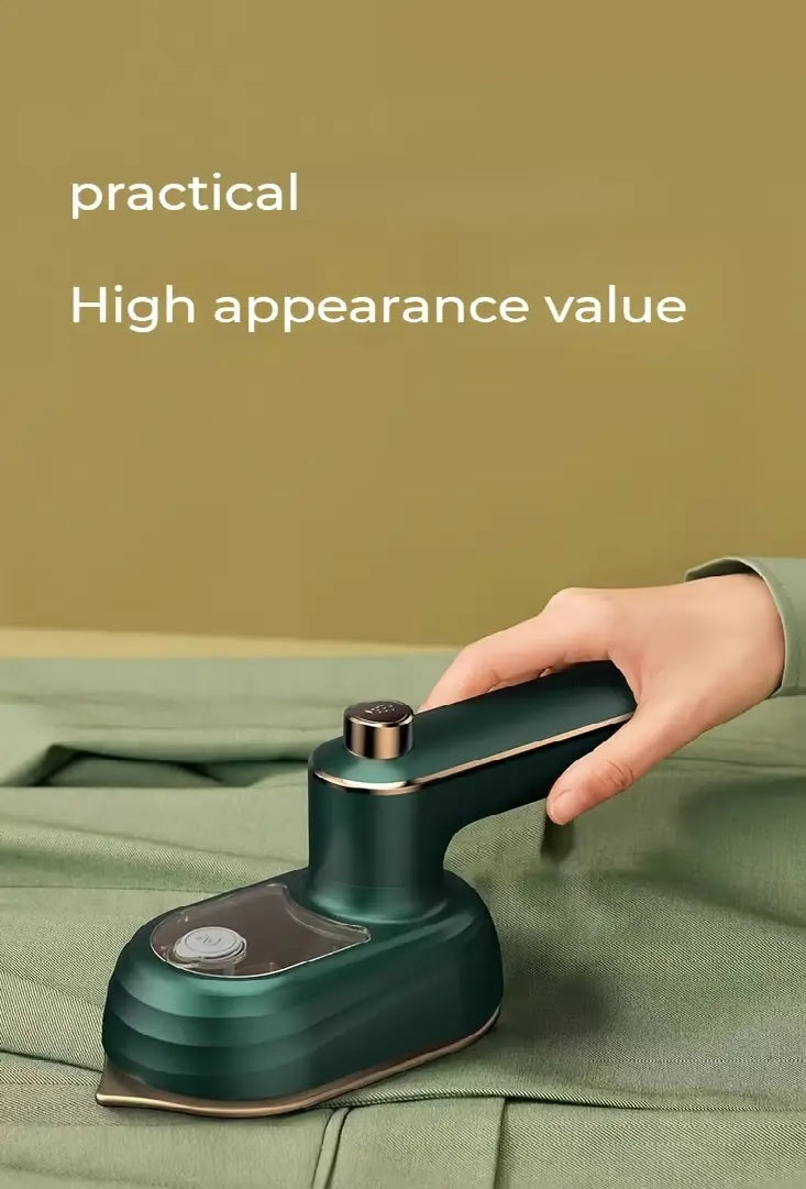 Electric Heating Steam Iron with Hidden Water Tank – Portable, Quick Heat-Up, Wrinkle Removal for Clothes & Fabrics